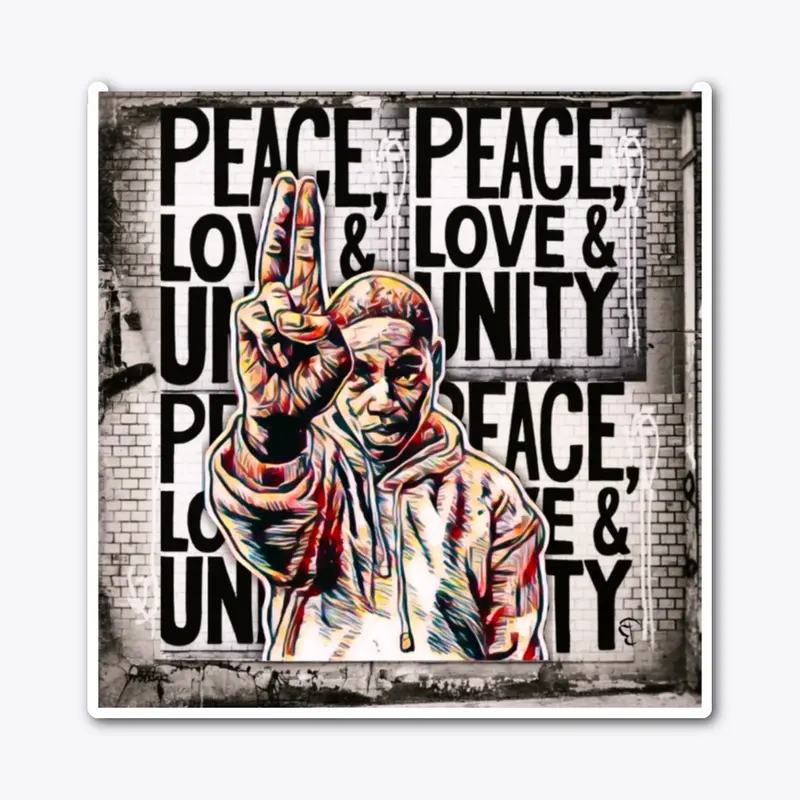 United in Peace: Unity Fingers Artwork