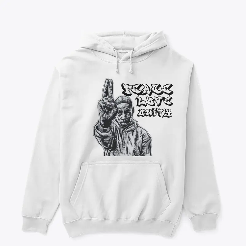  Peace, Love & Unity hoodie